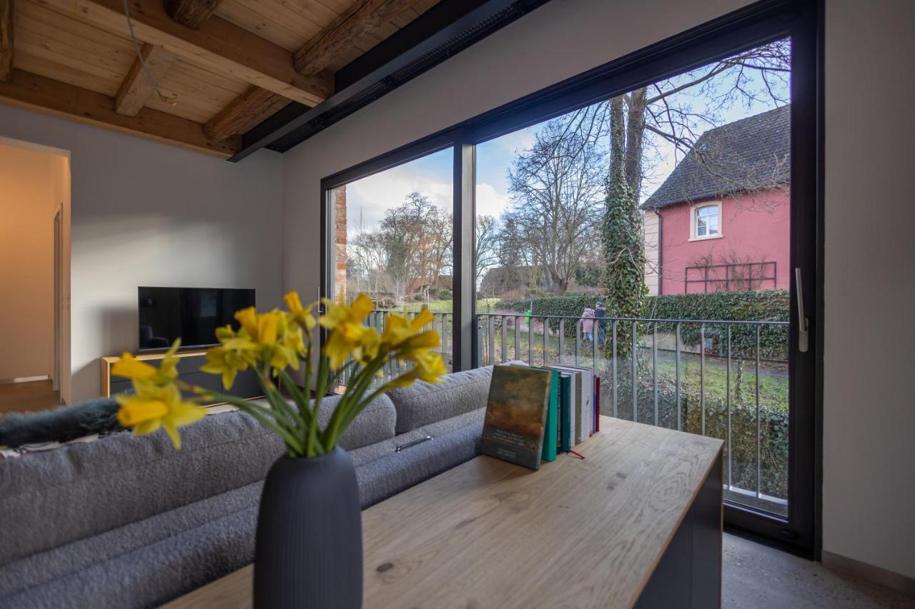 Modernes Ferien- Und Messezimmer In Idyllischer Lage Nordstemmen エクステリア 写真